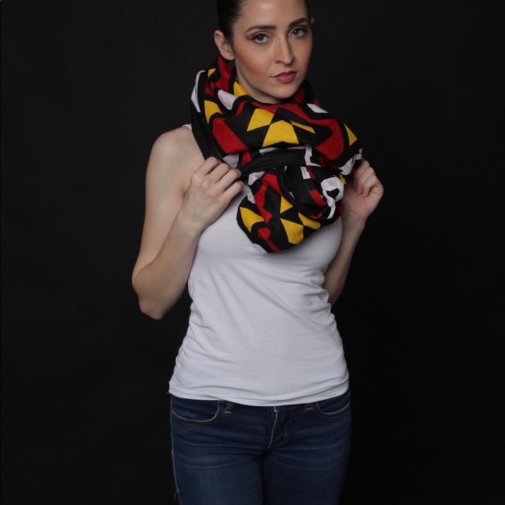 Infinity Scarf Ankara pattern. - Picture 3 of 3